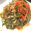 chiecocoa's cooksnap of when they made 常備菜 簡単♪にんじんと切り昆布の煮物♪.