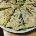 もりのりころ's cooksnap of when they made 超簡単！もやしとニラのチヂミ.