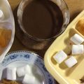 海天藍's cooksnap of when they made 簡単♪チョコフォンデュ.