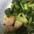 snow012's cooksnap of when they made ターサイとベーコンのシンプル炒め.
