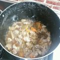 ｹﾝﾁｬﾝの嫁's cooksnap of when they made 水無し濃い味「牛肉と大根の旨煮」.