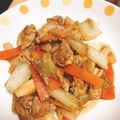 miyu✩‧₊˚'s cooksnap of when they made ご飯に合う！豚バラと野菜の韓国風炒め.