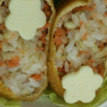 ma___111's cooksnap of when they made 鮭入り我が家のお稲荷さん.