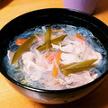 ☆やいやい☆'s cooksnap of when they made 茎ワカメの中華風スープ.