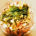 qpyoko's cooksnap of when they made ねぎ鍋.