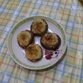 ラリー＆サラ's cooksnap of when they made 椎茸のハムマヨチーズ焼き.