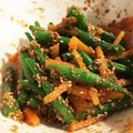 sizucu's cooksnap of when they made 子供が喜ぶ〜♪いんげんの胡麻和え♡.