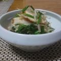 ダイナマイト漆黒's cooksnap of when they made 簡単5分◎もやしニラと魚河岸あげのナムル.