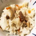 youcay's cooksnap of when they made おこわDE炊き込みごはん.