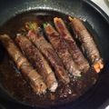 ゆうたんママ⭐'s cooksnap of when they made 牛肉の野菜巻き焼き.