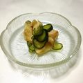 ぽちこ（マイ）'s cooksnap of when they made 簡単！タコとキュウリの酢の物.