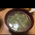 おかわりちょうだい♪'s cooksnap of when they made お茶漬けのもとで簡単お吸い物.