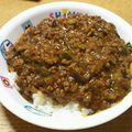 単刀直入's cooksnap of when they made 簡単ナスとズッキーニの簡単キーマカレー.