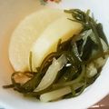 とっとっとまとちゃん's cooksnap of when they made 大根と白菜と刻み昆布の煮物.