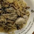 takuryou's cooksnap of when they made 牡蠣としめじのスパゲティー.