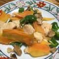 ひだまりねこ♪'s cooksnap of when they made 【冬の薬膳】鶏とピーマンのくるみ炒め.