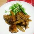 うちの子カエル's cooksnap of when they made ピリ辛鶏ごぼう.