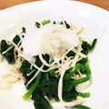 みゅーるしあな's cooksnap of when they made ほうれん草とエノキの大根おろしあえ.