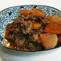 あるふぁ～すぴか's cooksnap of when they made 牛肉と大根の梅おかか煮.