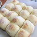 toshikita's cooksnap of when they made レモン＆クリームチーズの爽やかちぎりパン.
