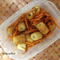 働く女子の台所's cooksnap of when they made ちくわと人参のきんぴら.