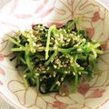 ポプリ♡'s cooksnap of when they made 豆苗の塩昆布和え ナムル風.