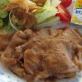 kinmaru's cooksnap of when they made いつもの生姜焼きに甘さ＆コクをプラス.