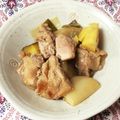 annamanna's cooksnap of when they made 大根と鶏モモ肉の煮物★炊飯器で！.