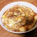 りょうびん's cooksnap of when they made ダイエット！はんぺんカツ丼(焼きカツ).