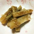 ﾁｮﾎﾞﾋﾟ's cooksnap of when they made レンコンの甘辛炒め.