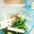 *neige*'s cooksnap of when they made ヘルシー☆長芋と法蓮草のなめ茸和え.
