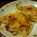 ふう太＆しゃあ's cooksnap of when they made ＊細切りポテささみのチーズお好み焼き風＊.
