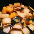 ふう太＆しゃあ's cooksnap of when they made 鶏肉♡南瓜♡大根の甘辛煮.