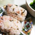マナたんママ☆'s cooksnap of when they made 我が家のおにぎり〜シャケ、しそ、ゴマ〜.