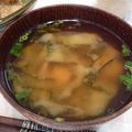 ＷａＴヒロコロ's cooksnap of when they made ＊じゃがいもと若布のお味噌汁＊.