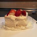 クック7QYHNA☆'s cooksnap of when they made デコレーションケーキ（さくらんぼ他）.