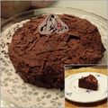 melmarilyn's cooksnap of when they made チョコたっぷり♪濃厚ガナッシュケーキ.