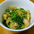☆もろこしハム子☆'s cooksnap of when they made 豆苗とうすあげのおひたし.