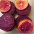 やんしゅ's cooksnap of when they made 簡単♪さつま芋レモン煮★紫芋がワイン色に.