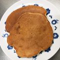 もぐママ☆彡's cooksnap of when they made バナナときな粉のパンケーキ.