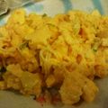 おちゃむ夫人's cooksnap of when they made ネギチーズでスクランブルエッグ～ゥ♪.