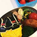ＳｈａＭｉ's cooksnap of when they made ジュウオウザワールド☆キャラ弁.