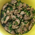 あーいーりー's cooksnap of when they made レンジで簡単♫ねぎだく砂肝の酒蒸し.
