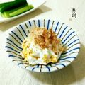 ♪珠香♪'s cooksnap of when they made 水切りヨーグルト☆カツオ節と醤油で.