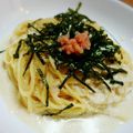 ICCHIE31's cooksnap of when they made 明太子クリームパスタ☆牛乳編.