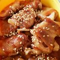 ハチ8コロ8's cooksnap of when they made お弁当に！蓮根の豚バラ巻きでテリテリ焼き.
