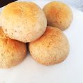 hayatyora's cooksnap of when they made 混ぜて焼くだけ！簡単HMで豆腐パン.