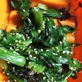よこ♡'s cooksnap of when they made 小松菜の塩昆布和え☆.
