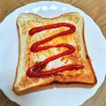 ＊なぁ＊'s cooksnap of when they made うちのフライパンタマゴ食パン.