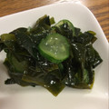 lisa_mimi's cooksnap of when they made わかめときゅうりのポン酢和え.